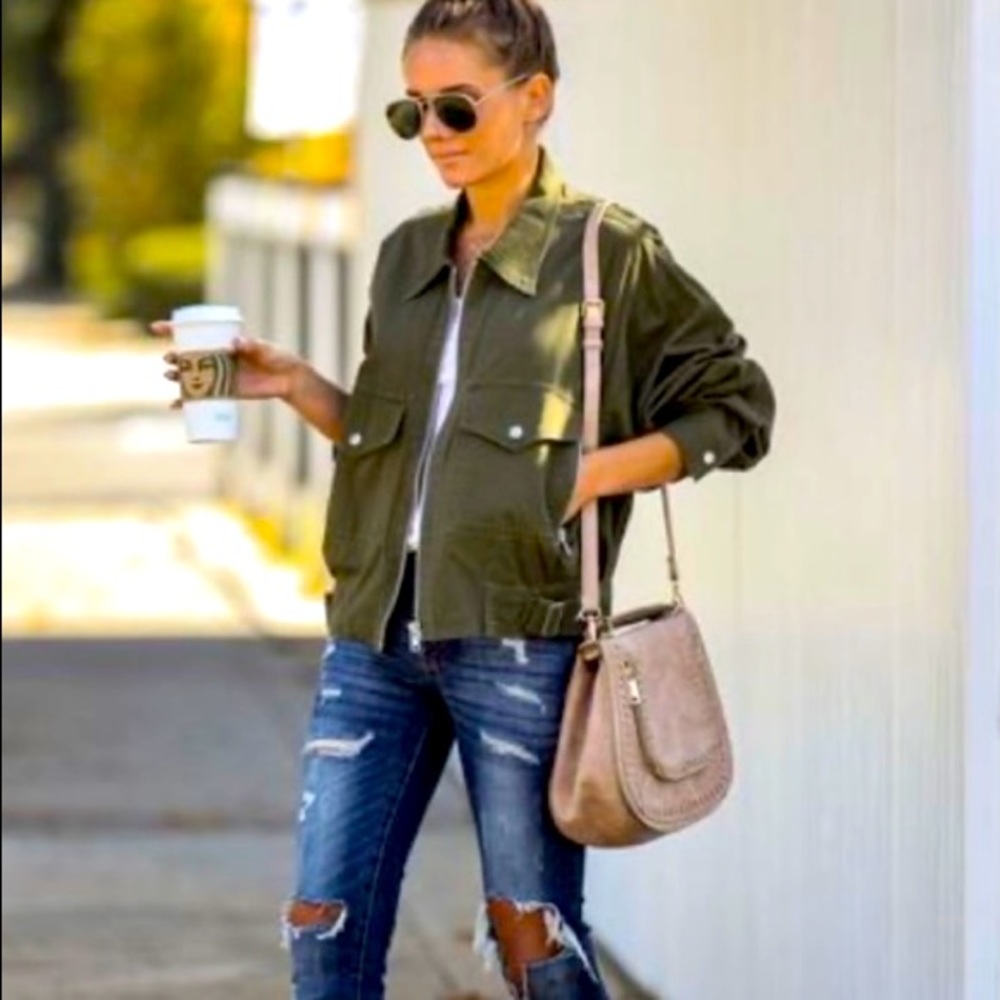 NWT Vici Cargo Jacket